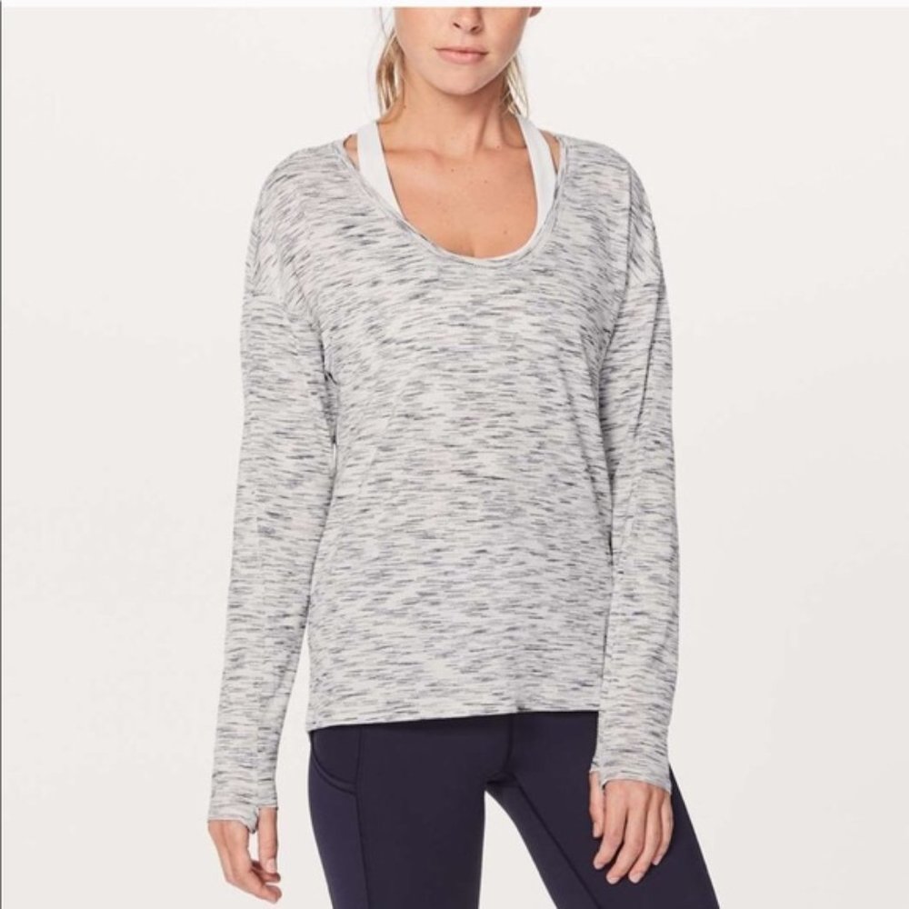 Lululemon Heathered Long sleeve top
